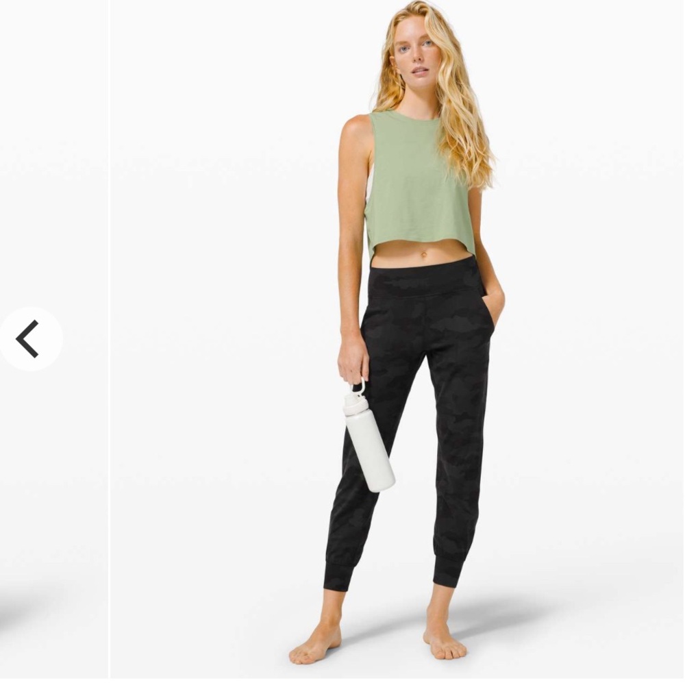 Align camo jogger pants black womens 4